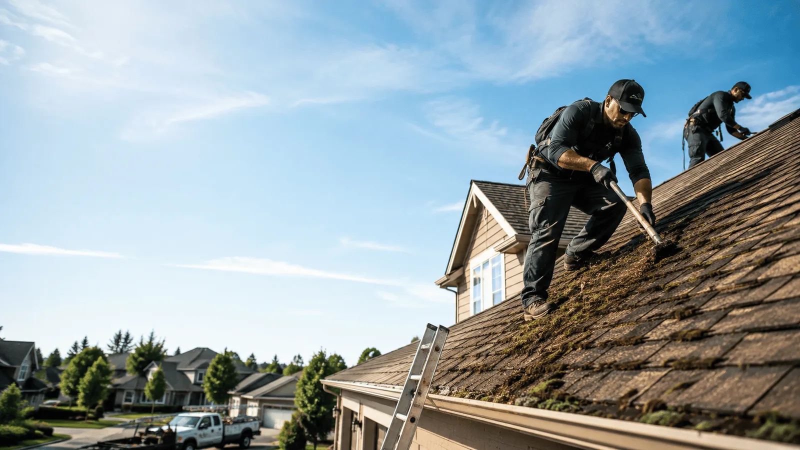 Roof Moss Removal in San Mateo, CA near me